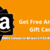 Take Online Surveys for Amazon Gift Cards